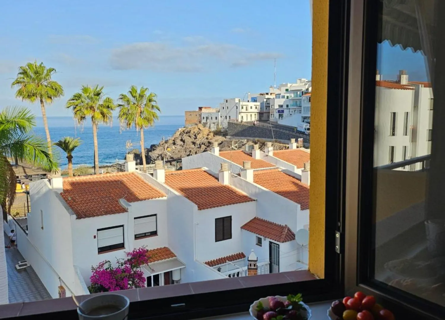 Familienwohnung mit 3 Schlafzimmern nahe Los Gigantes unmittelbar am Ozean Puerto de Santiago  Apartment Puerto de Santiago (Tenerife)